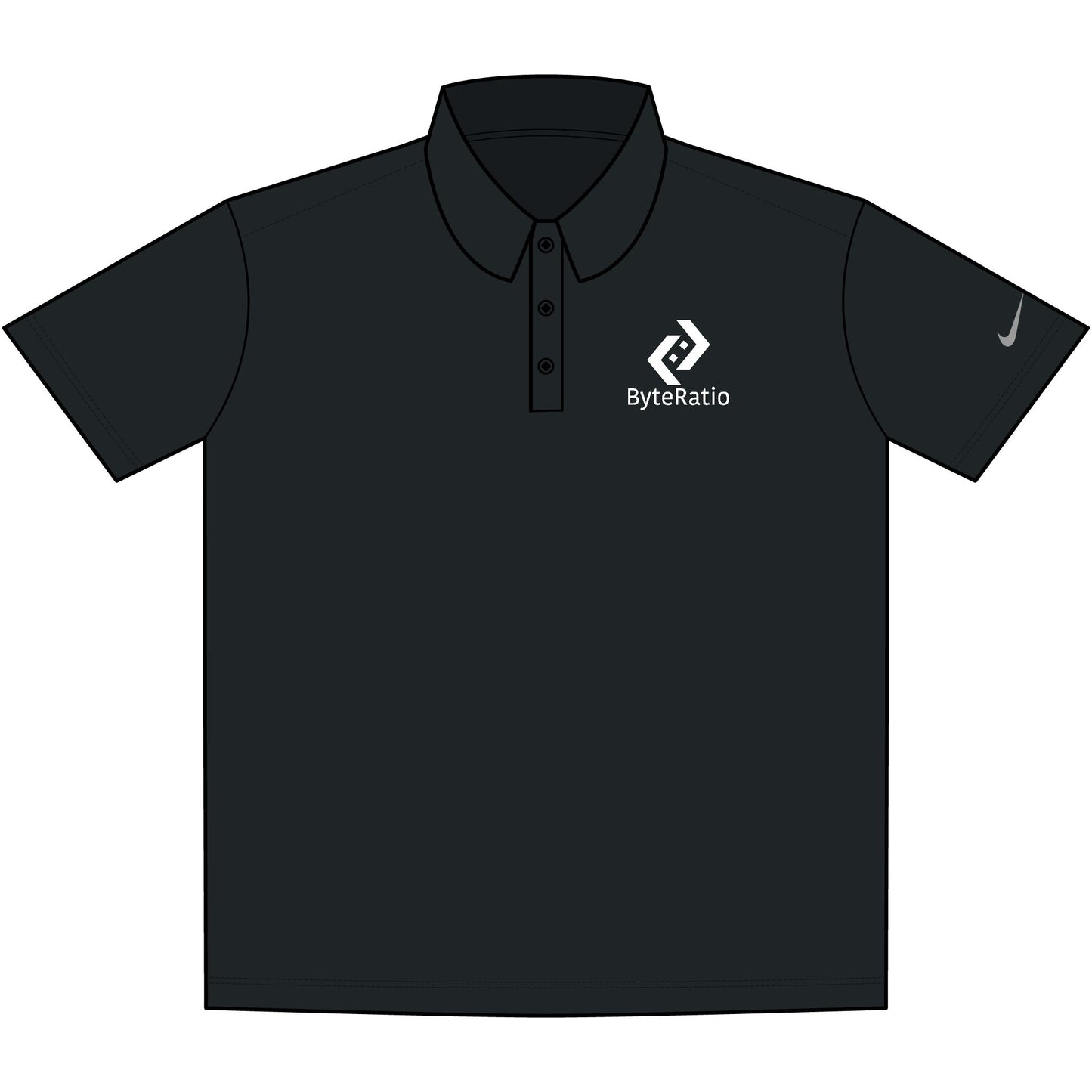 ByteRatio Dri-FIT Vertical Mesh Polo