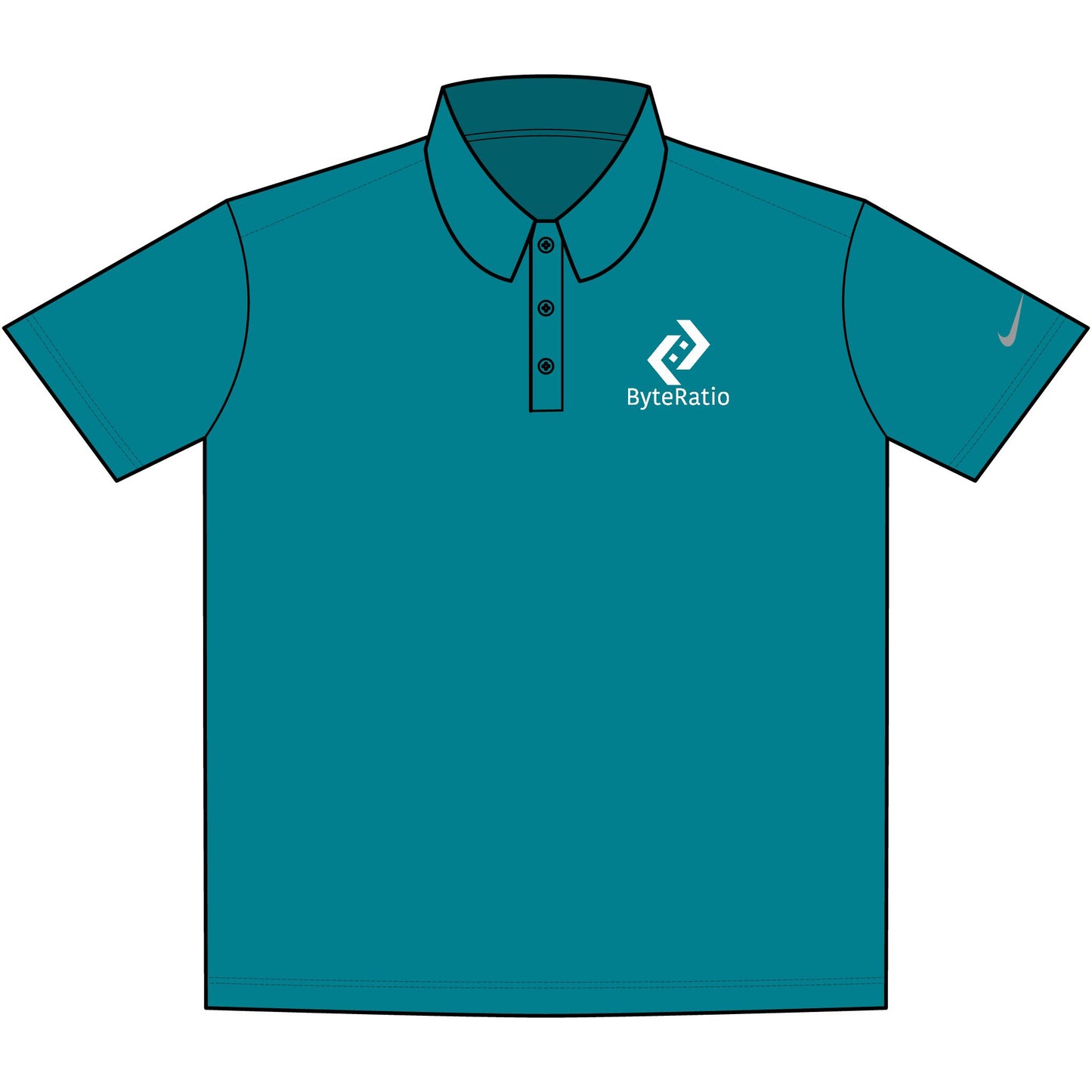 ByteRatio Dri-FIT Vertical Mesh Polo