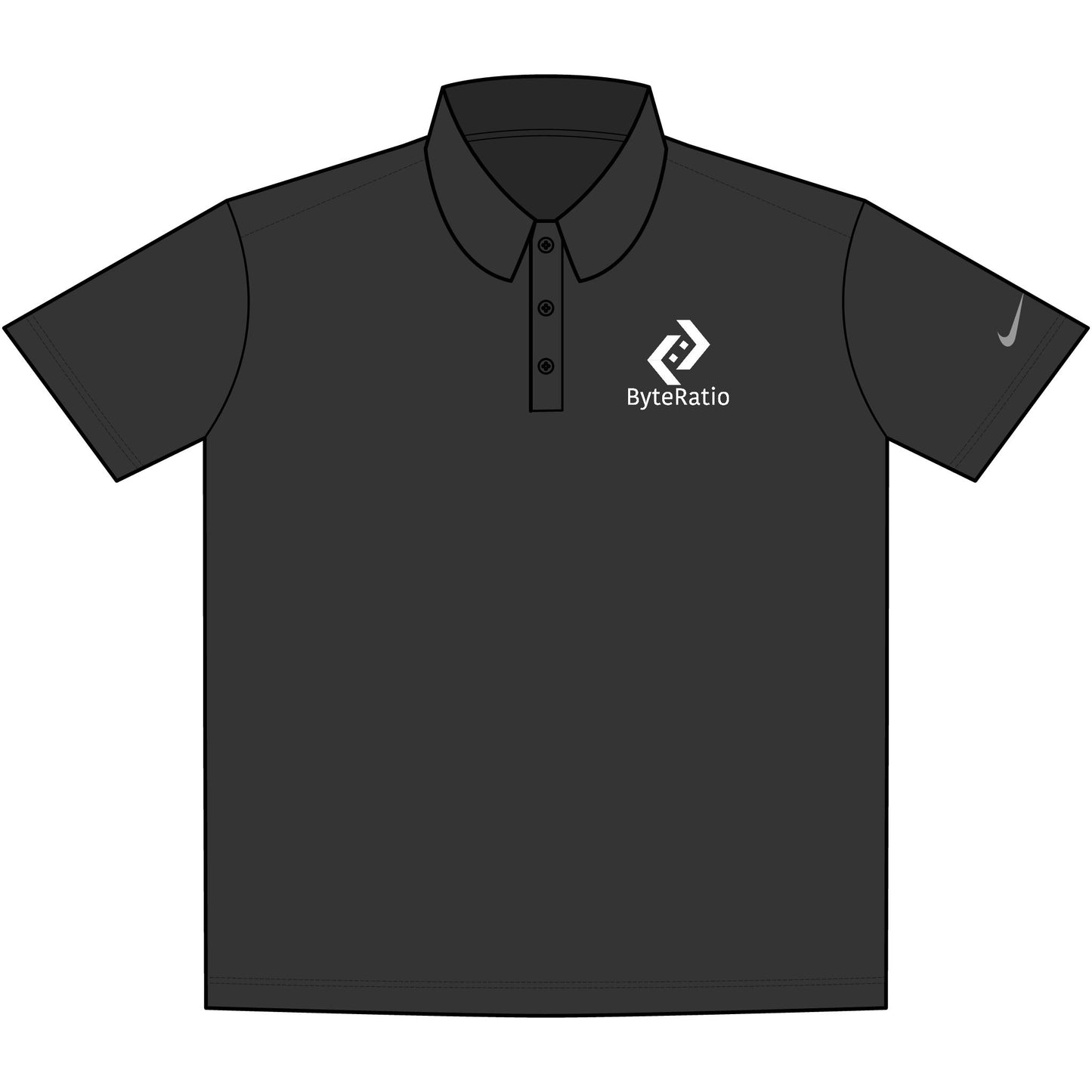 ByteRatio Dri-FIT Vertical Mesh Polo