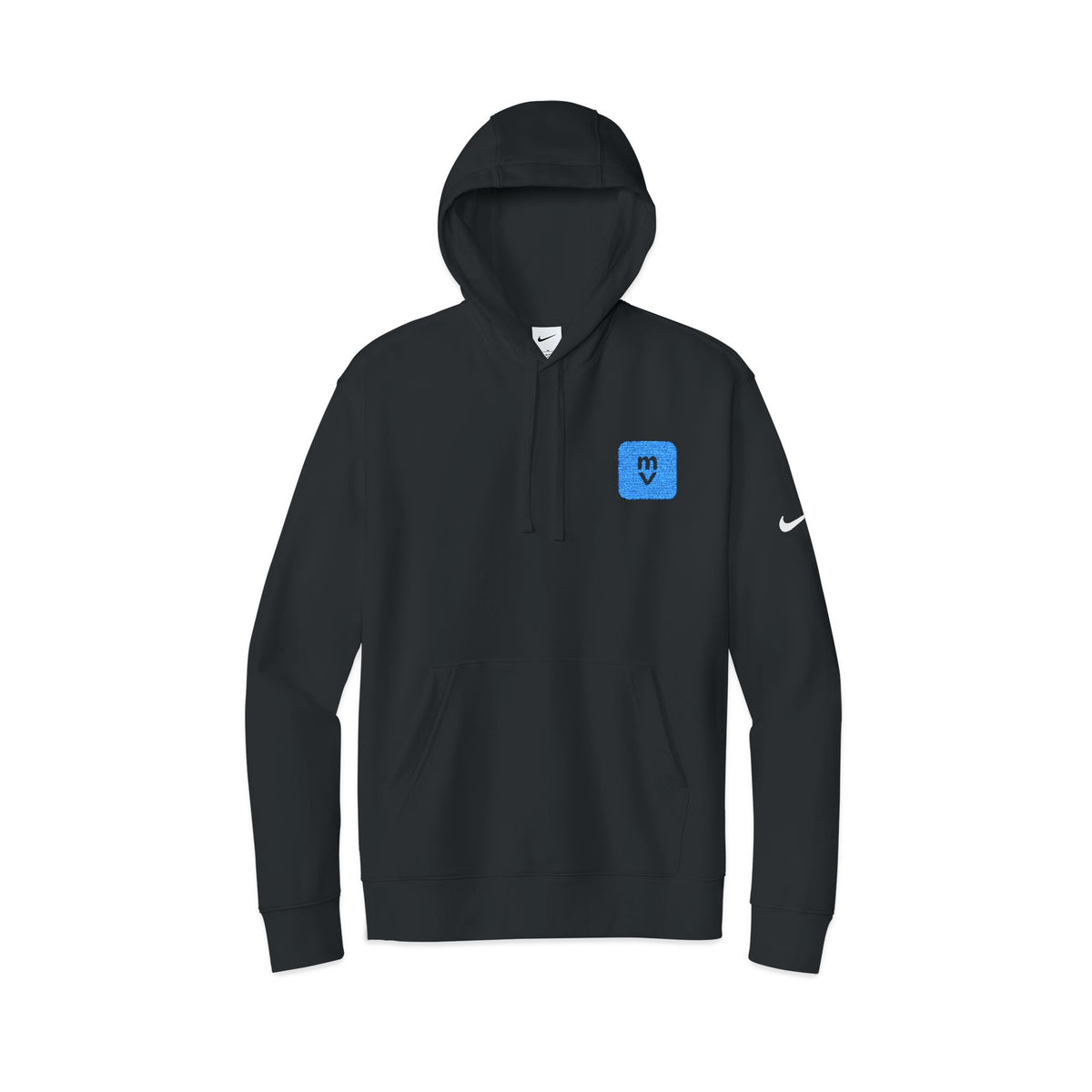 Sample Club Fleece Sleeve Swoosh Pullover Hoodie