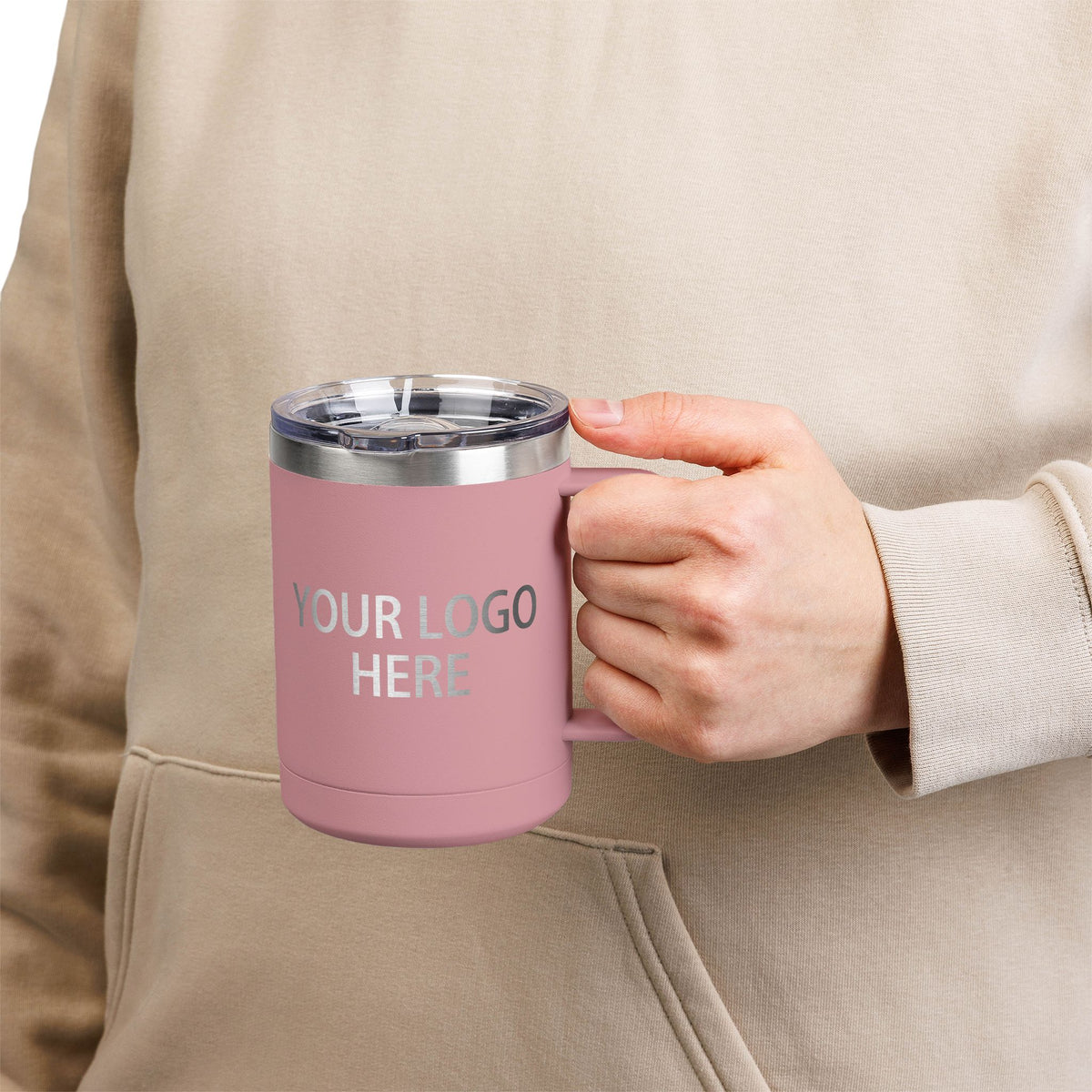 Custom Polar Camel Coffee Mug Tumbler, 15oz