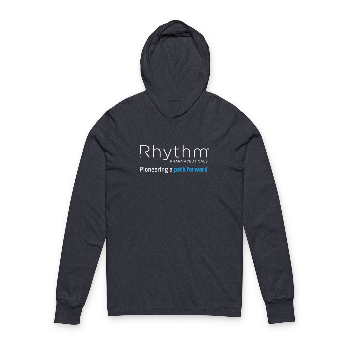 Rhythm Pharmaceutical Unisex Hooded Long Sleeve Tee