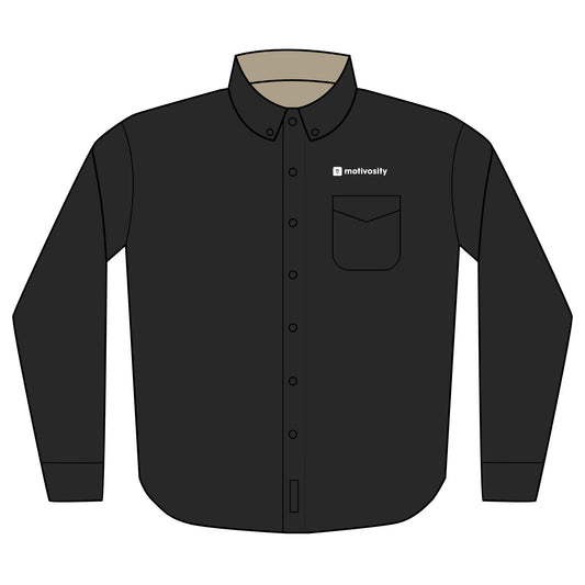 Sample Port Authority® Unisex Long Sleeve Shirt - Dark