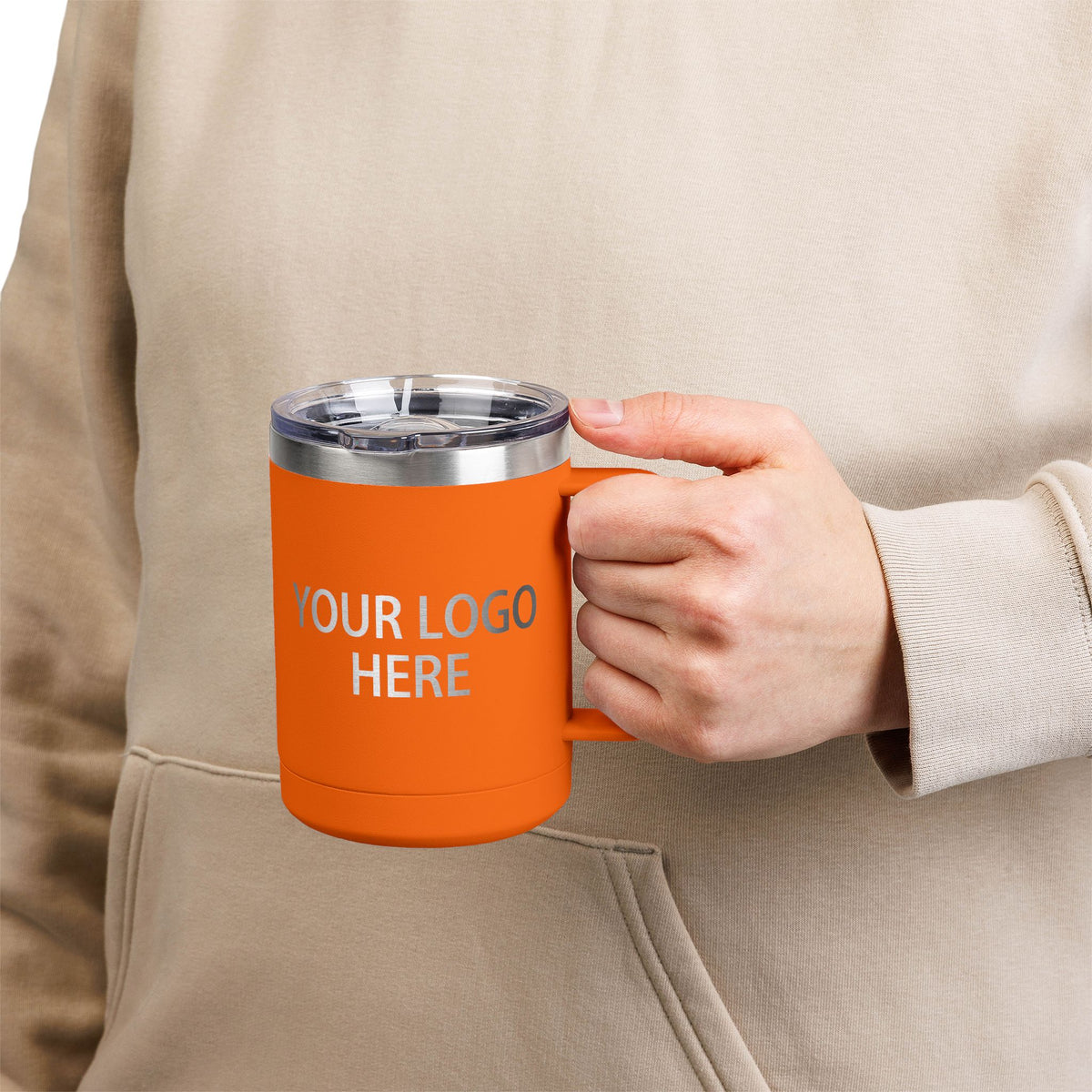 Custom Polar Camel Coffee Mug Tumbler, 15oz