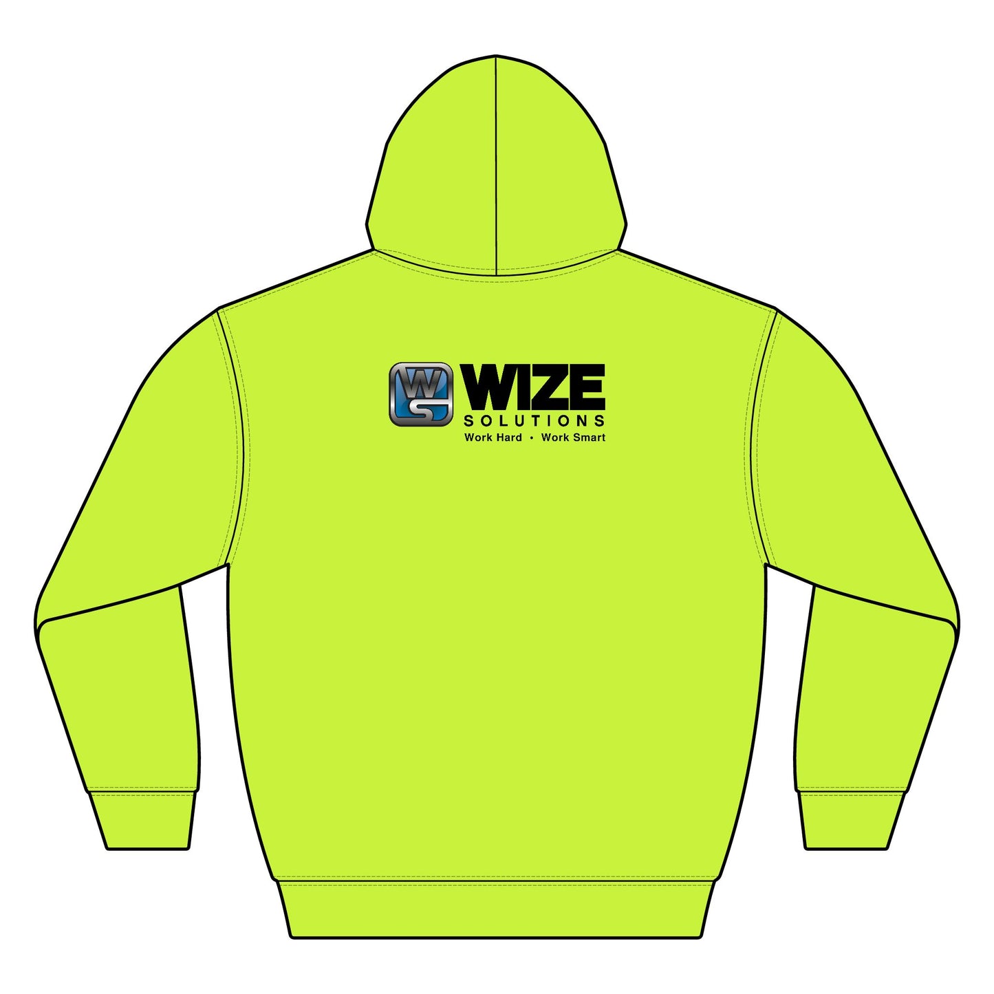 Wize Solutions Essential Fleece Pullover Hooded Sweatshirt #2