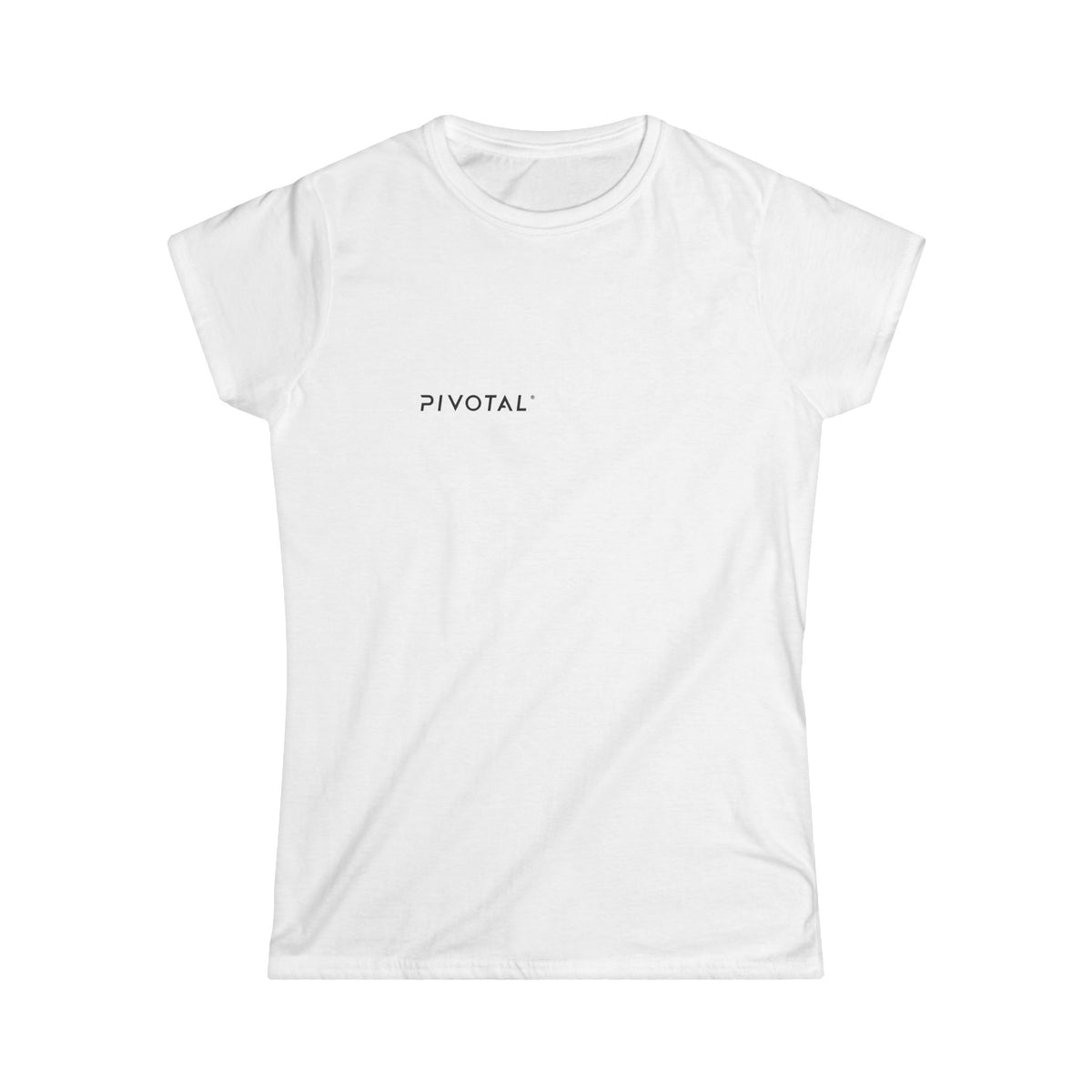 Pivotal Gildan Softstyle Women's T-Shirt — White