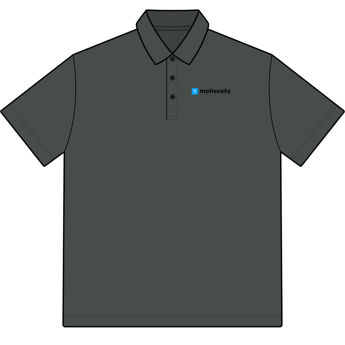 Sample Mercer+Mettle Stretch Heavyweight Pique Polo