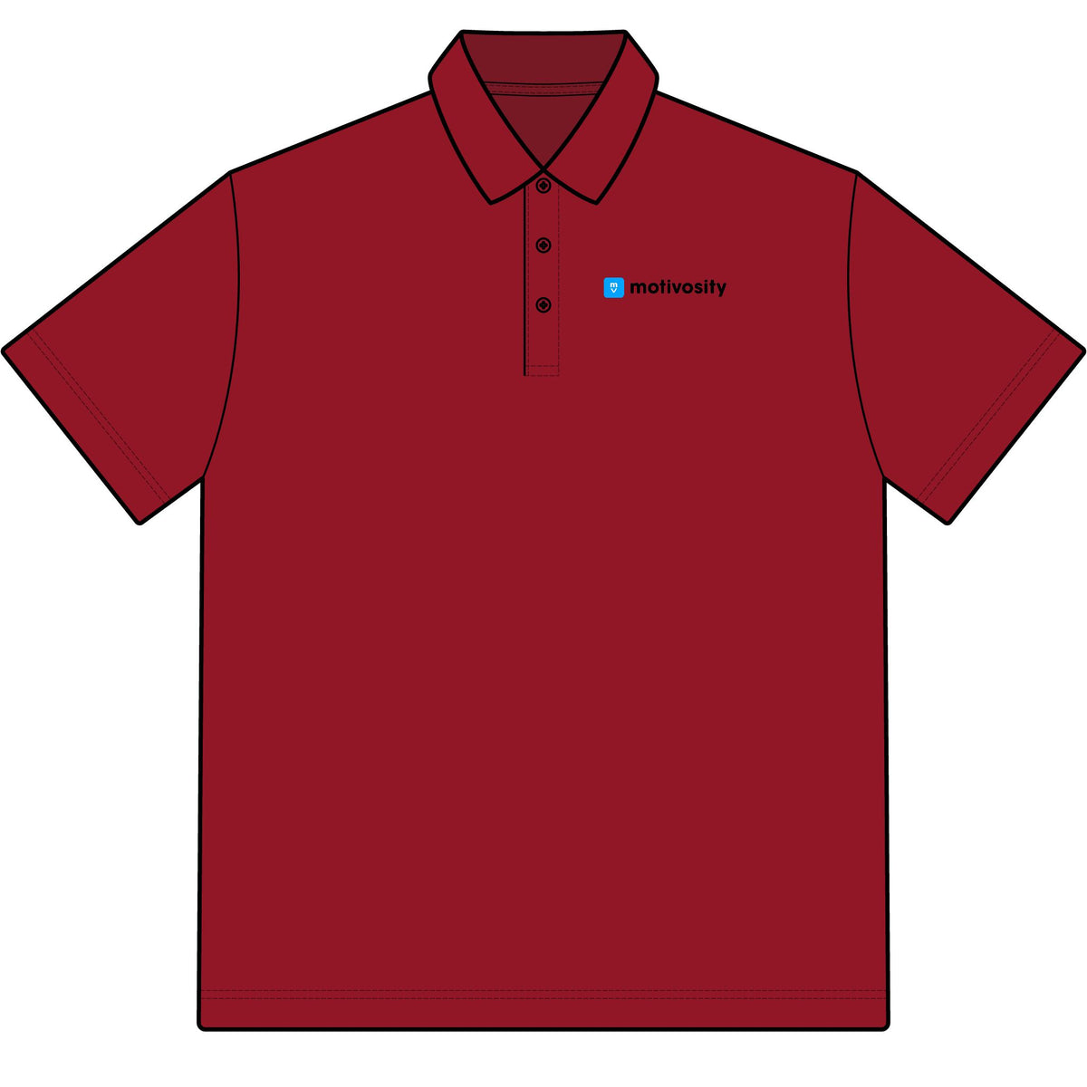 Sample Mercer+Mettle Stretch Heavyweight Pique Polo