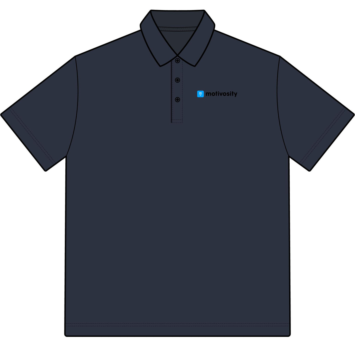 Sample Mercer+Mettle Stretch Heavyweight Pique Polo