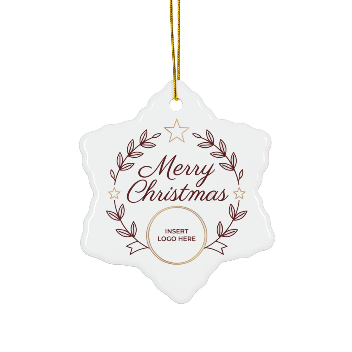 Custom Ceramic Ornaments, 2-Side Print