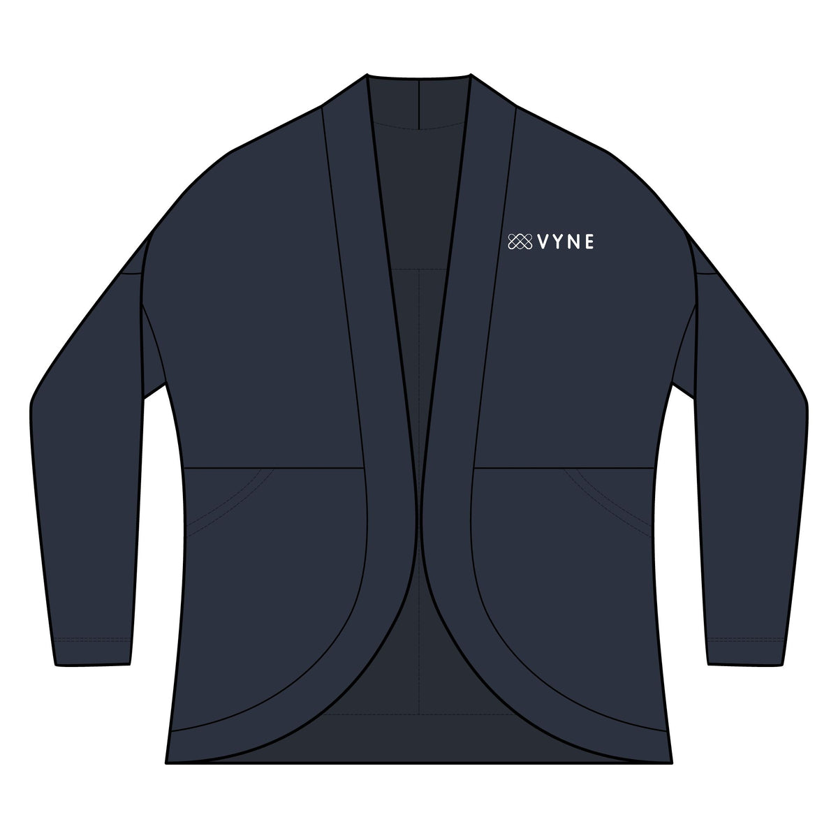 Vyne Mercer+Mettle Women's Stretch Open-Front Cardigan