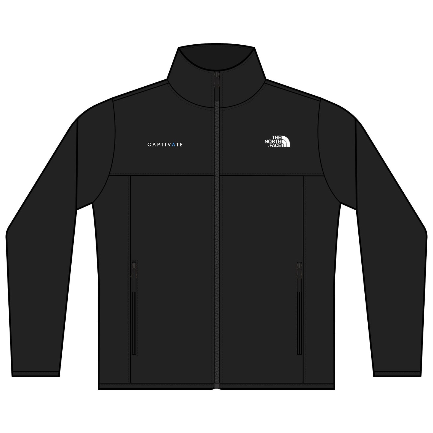Captivate North Face Women's Glacier Full-Zip Fleece Jacket