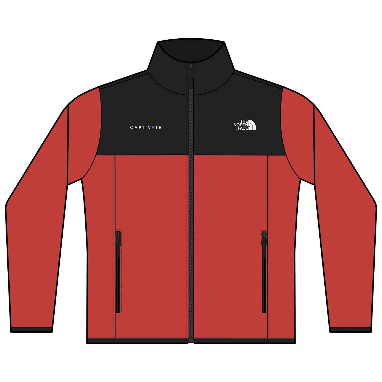 Captivate North Face Women's Glacier Full-Zip Fleece Jacket