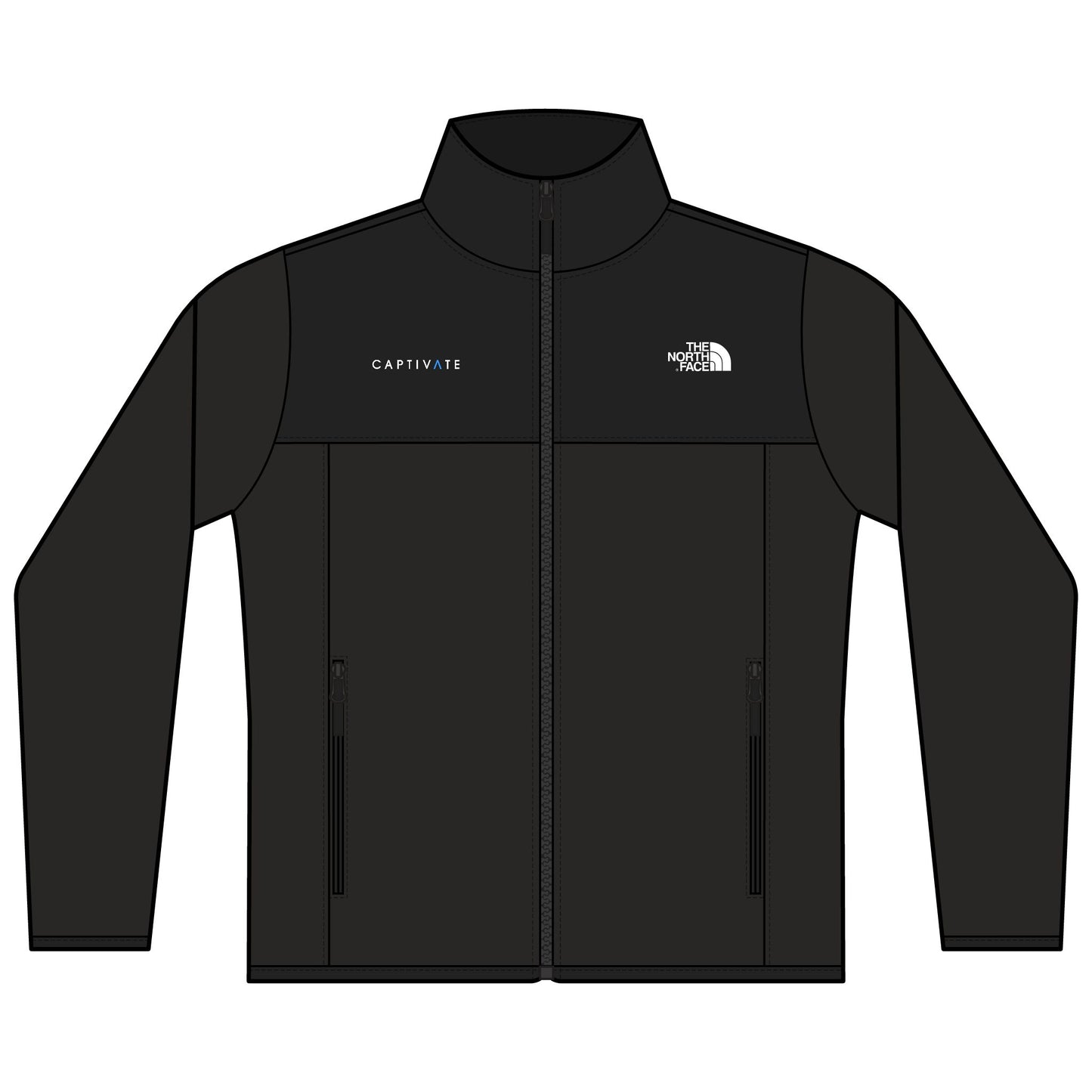 Captivate North Face Women's Glacier Full-Zip Fleece Jacket