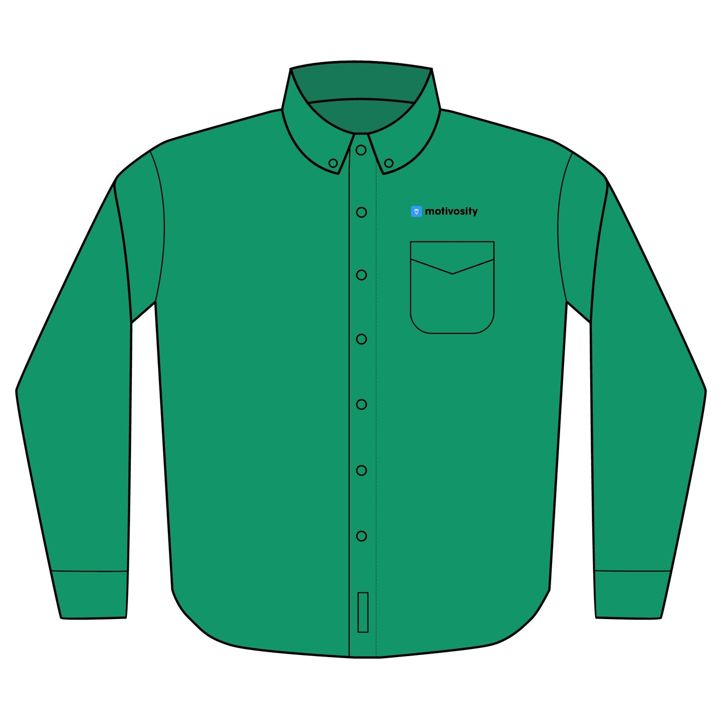 Sample Port Authority® Unisex Long Sleeve Shirt - Light
