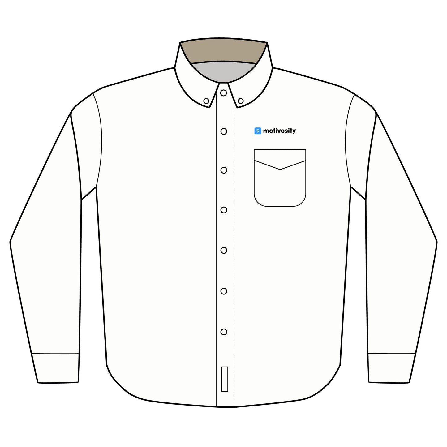 Sample Port Authority® Unisex Long Sleeve Shirt - Light