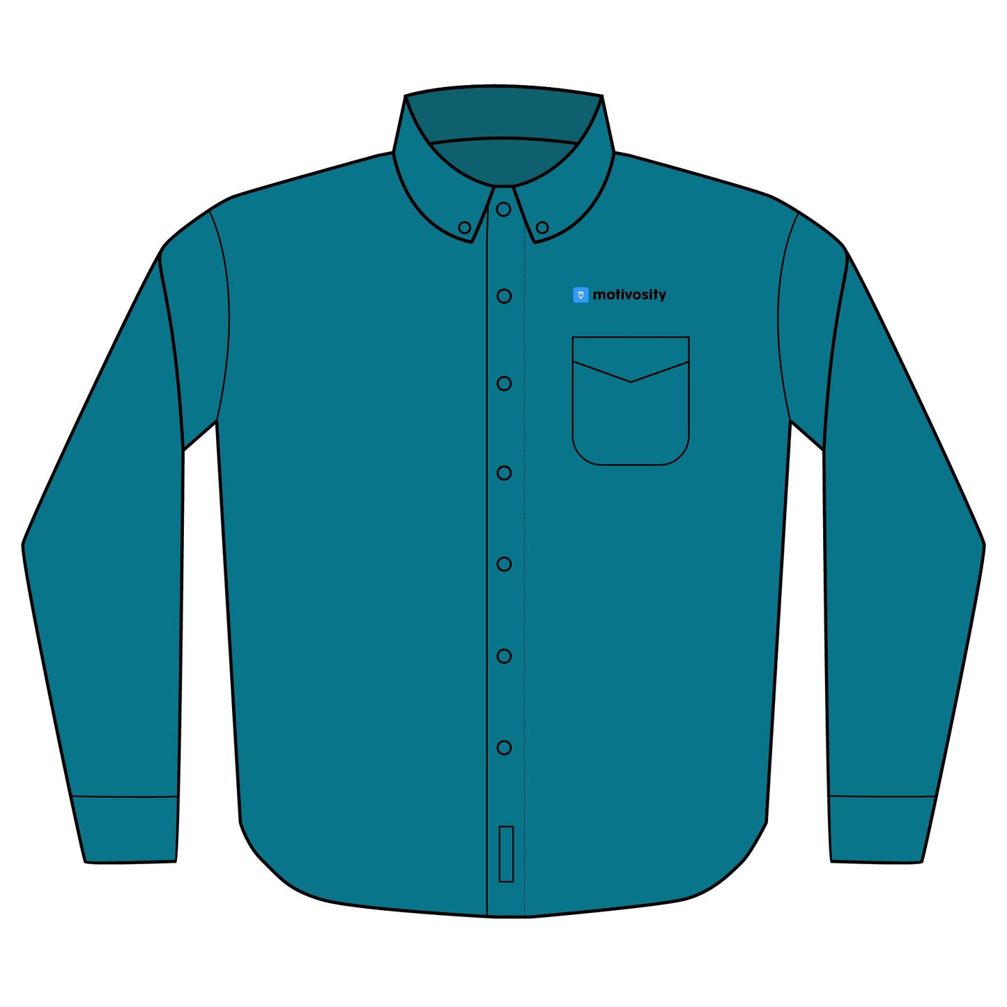 Sample Port Authority® Unisex Long Sleeve Shirt - Light
