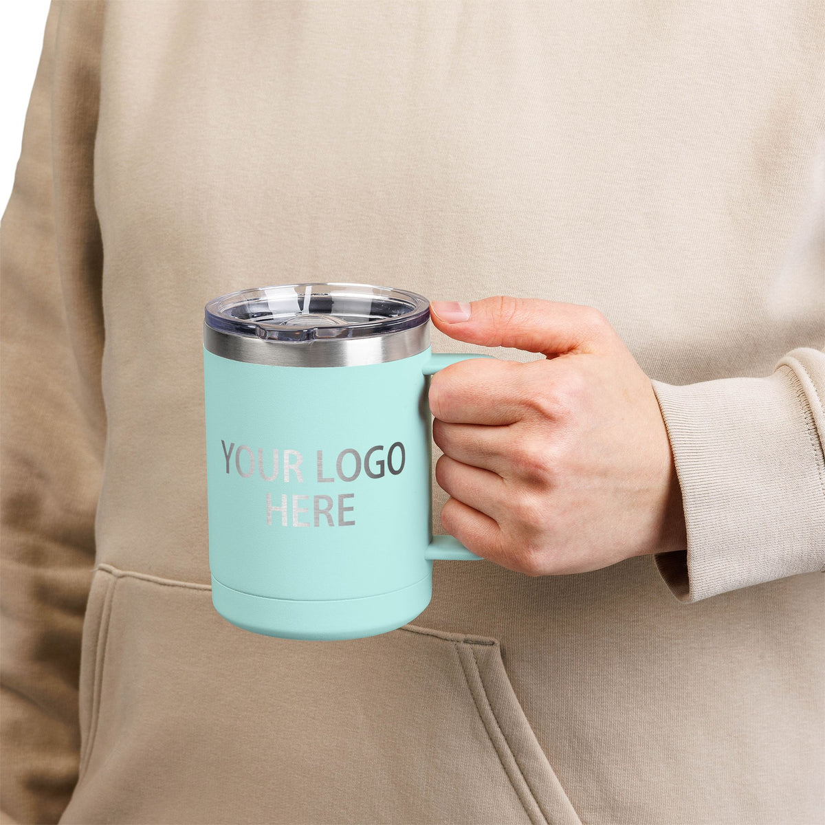 Custom Polar Camel Coffee Mug Tumbler, 15oz
