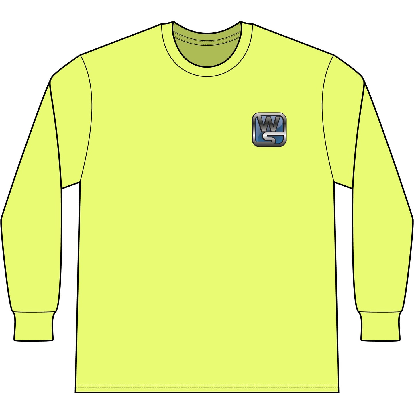 Wize Solutions Long Sleeve Core Blend Tee