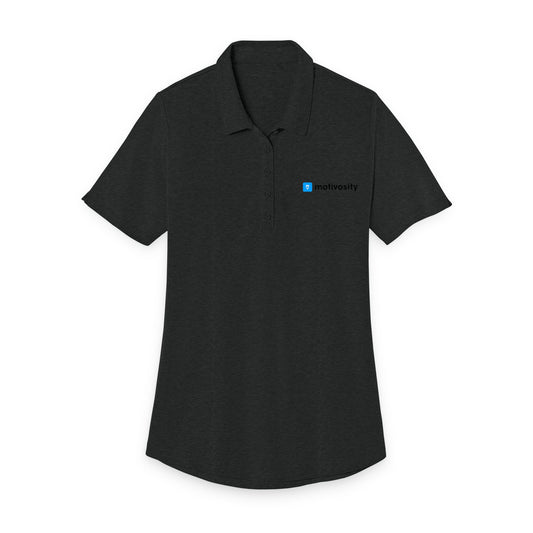 Sample Port Authority Ladies Fine Pique Blend Polo - DTF