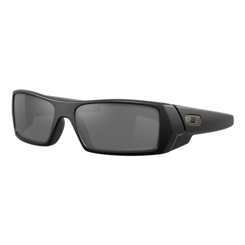 Oakley Polarized Gascan Sunglasses Matte Black/Black Iridium Polarized, Size 61 frame - 12-856.png