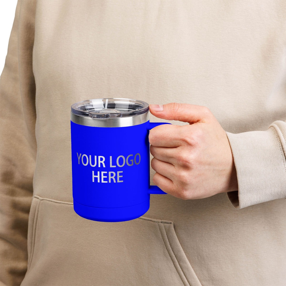 Custom Polar Camel Coffee Mug Tumbler, 15oz