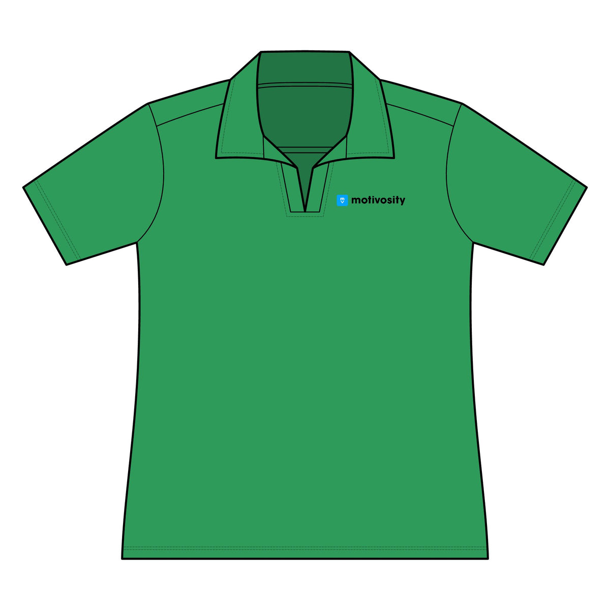Sample Devon & Jones Women's Address Melange Polo