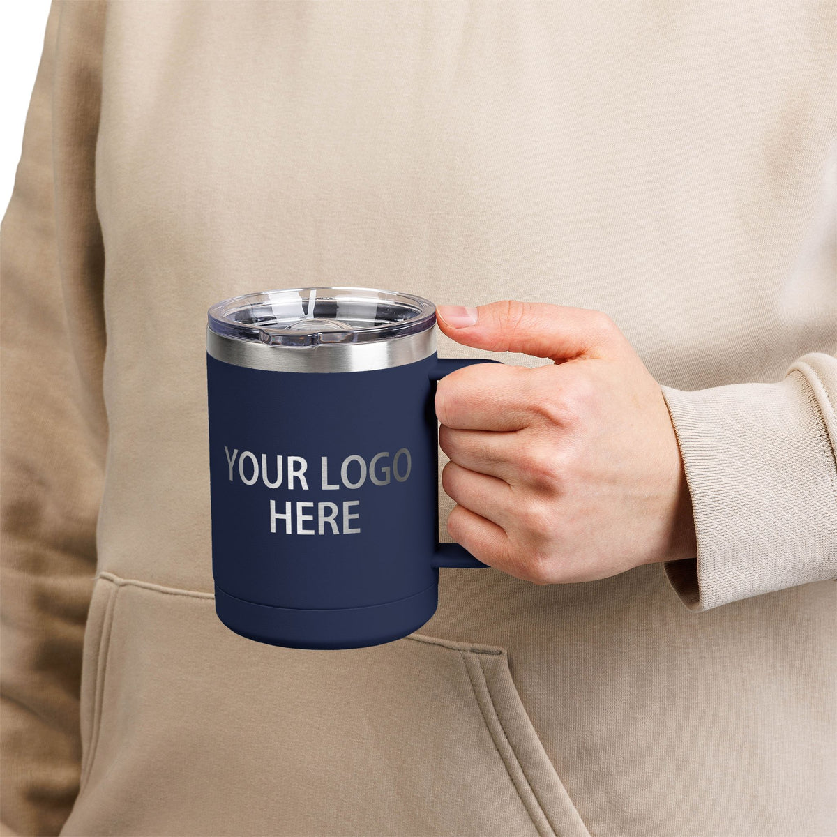 Custom Polar Camel Coffee Mug Tumbler, 15oz