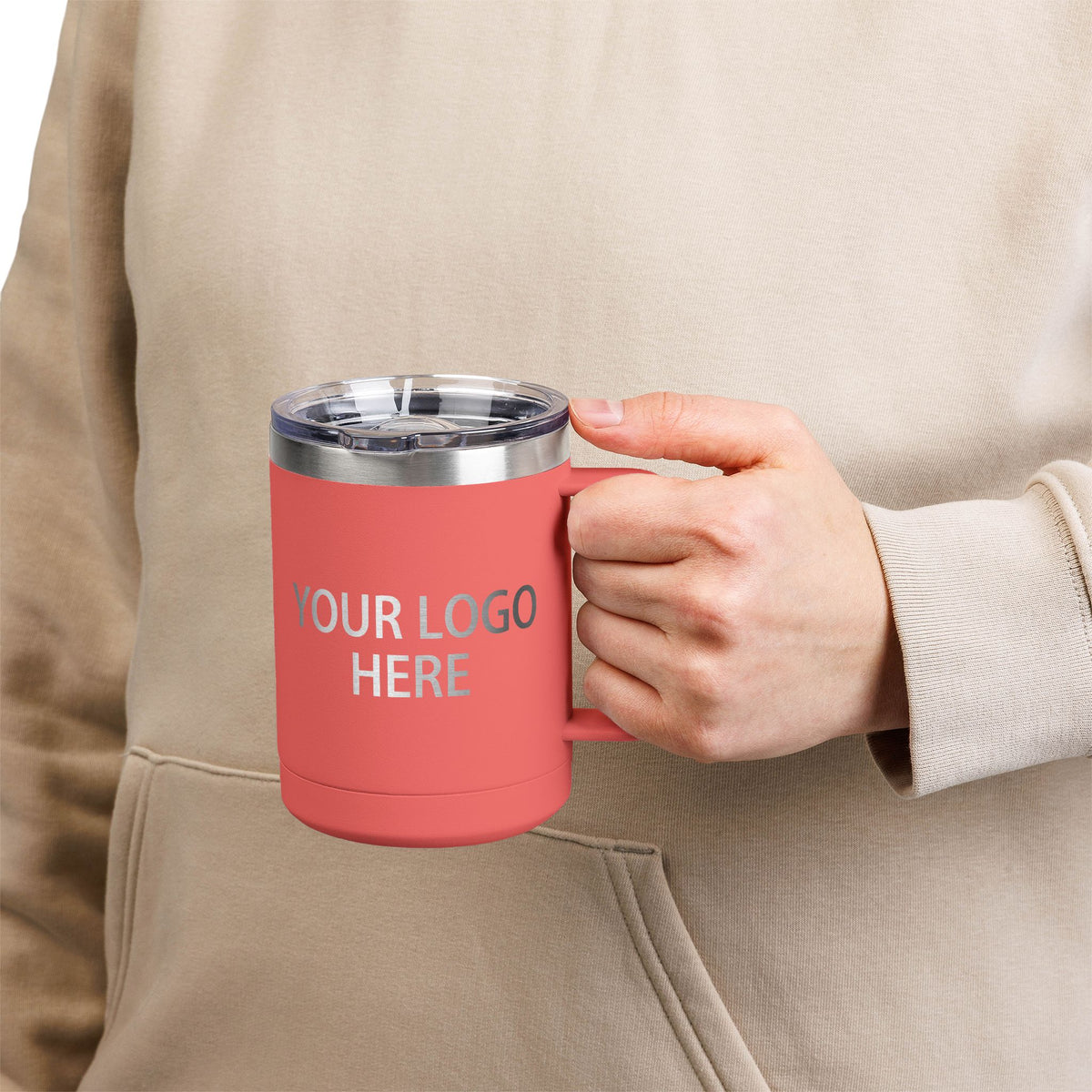 Custom Polar Camel Coffee Mug Tumbler, 15oz