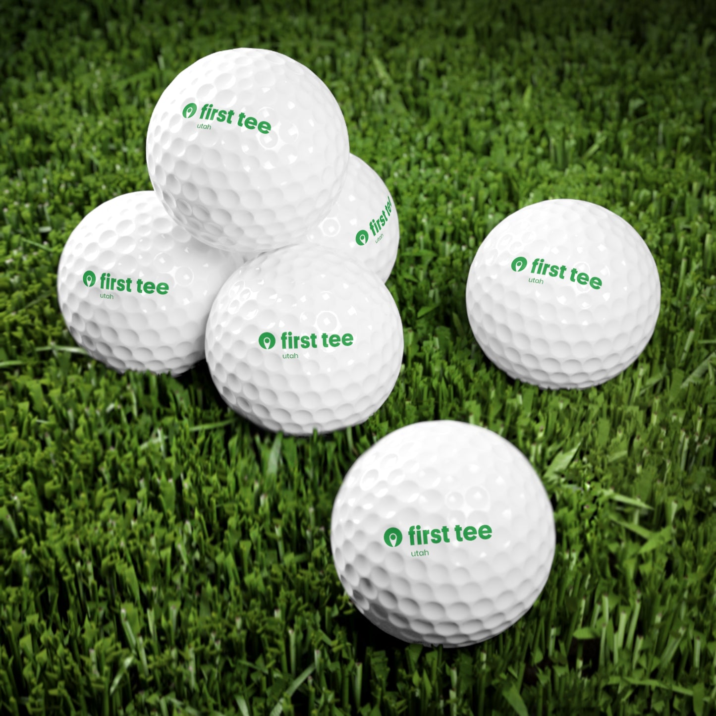 First Tee Utah Souvenir Golf Balls, 6pcs