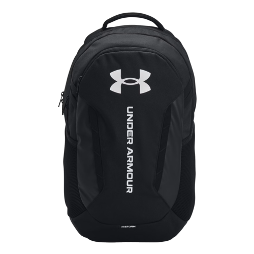 Under Armour Hustle 6.0 Backpack Black/Black/White - 1384672-002.png