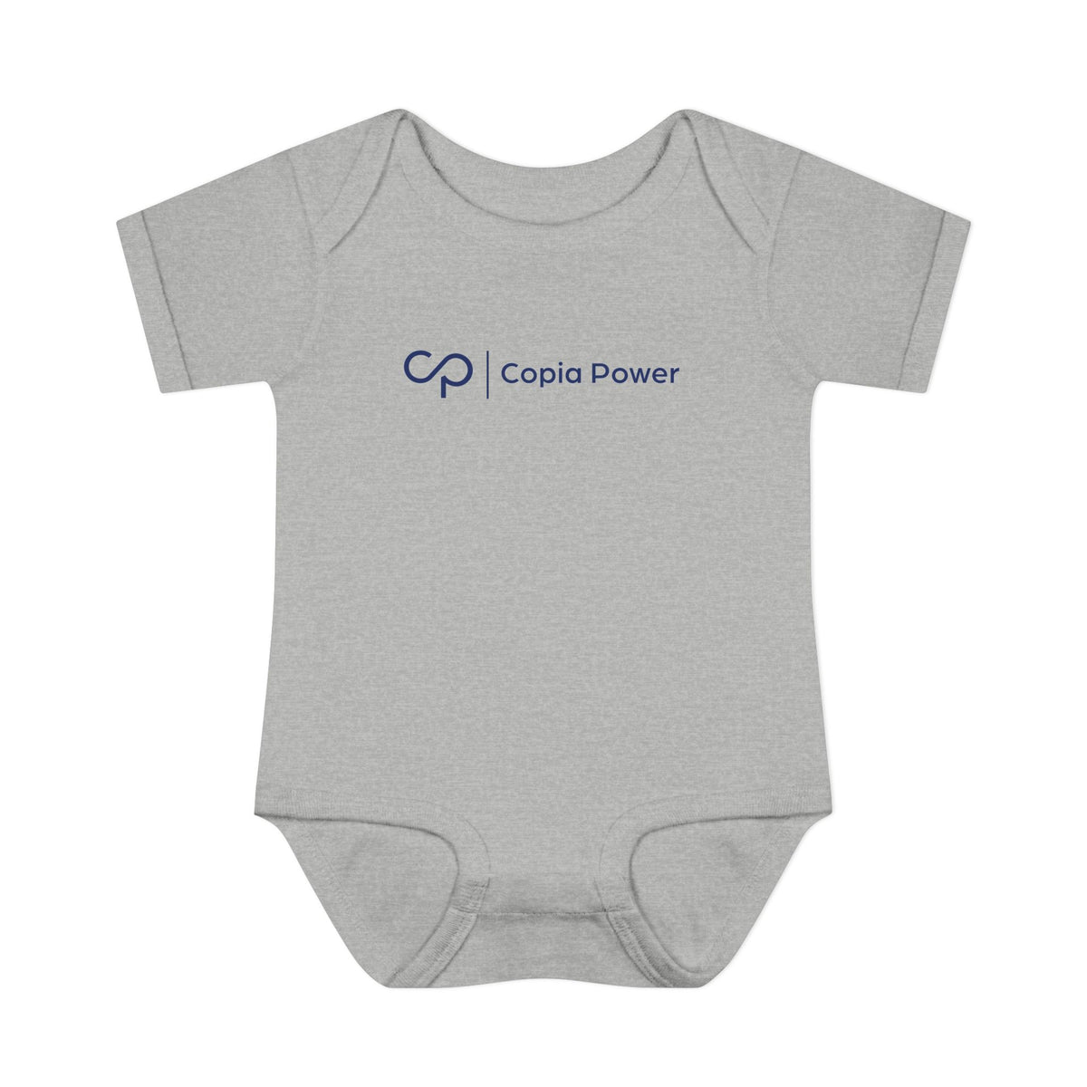 Copia Power Rabbit Skins Infant Short Sleeve Baby Rib Bodysuit
