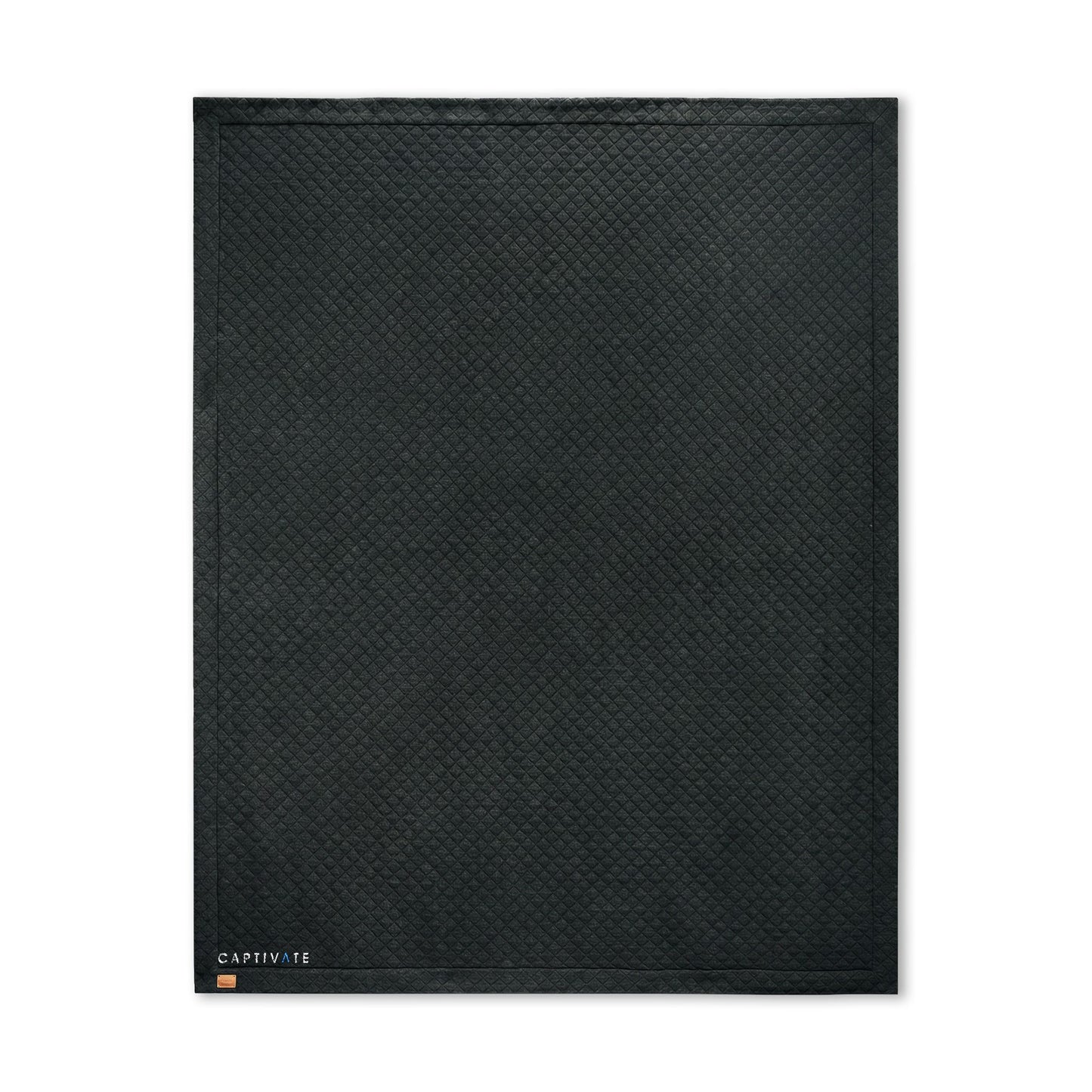 Captivate TravisMathew Embroidered Diamond Quilt Blanket