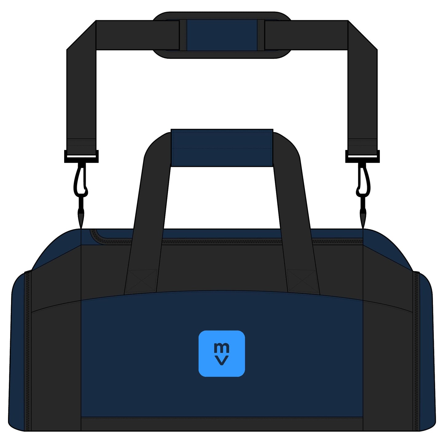 Sample Port & Company Duffel Gym Bag