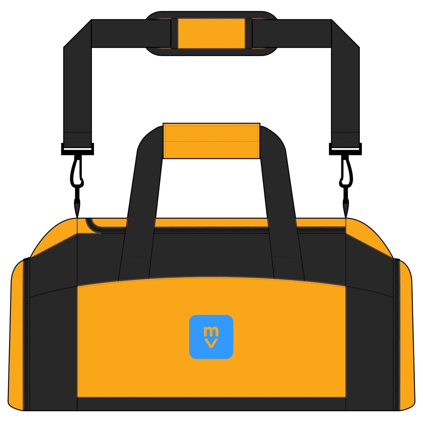 Sample Port & Company Duffel Gym Bag
