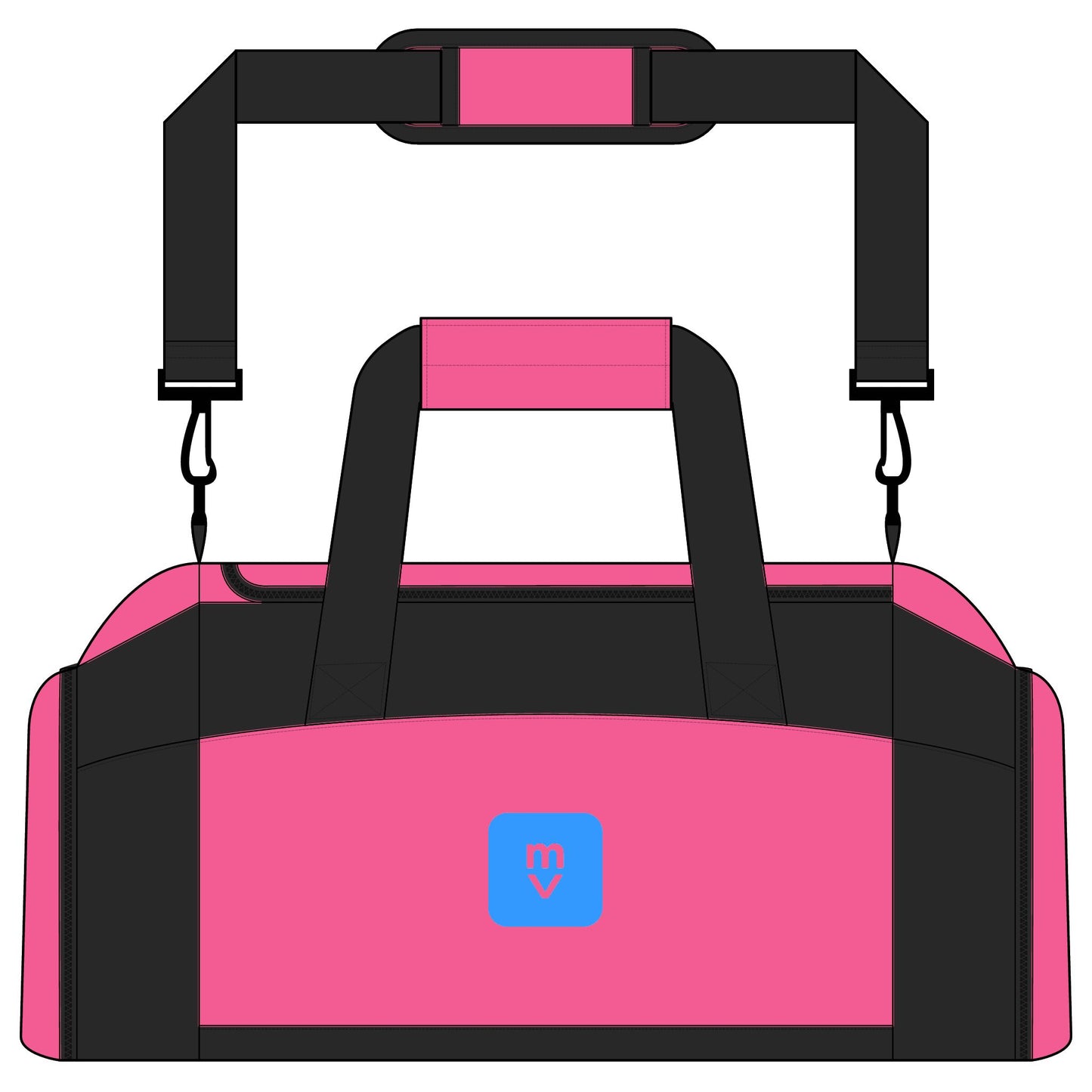 Sample Port & Company Duffel Gym Bag
