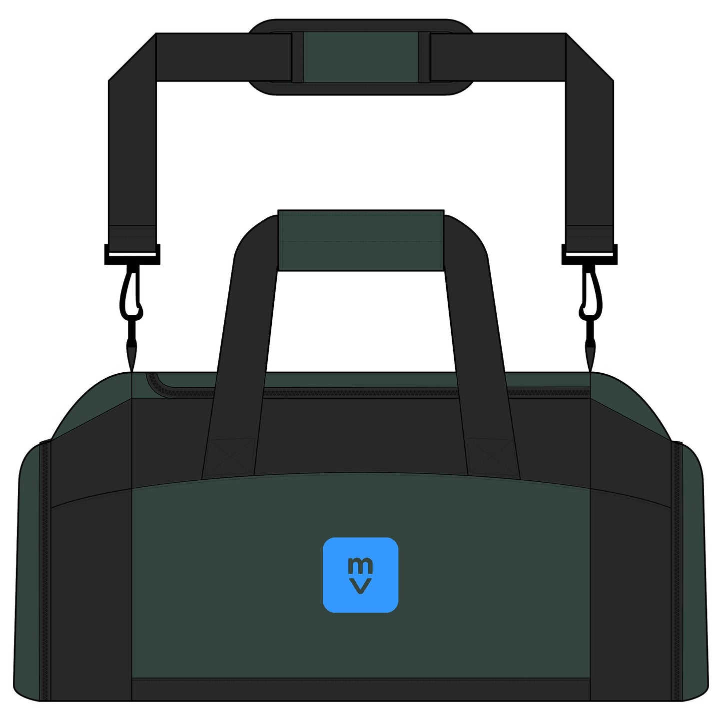 Sample Port & Company Duffel Gym Bag