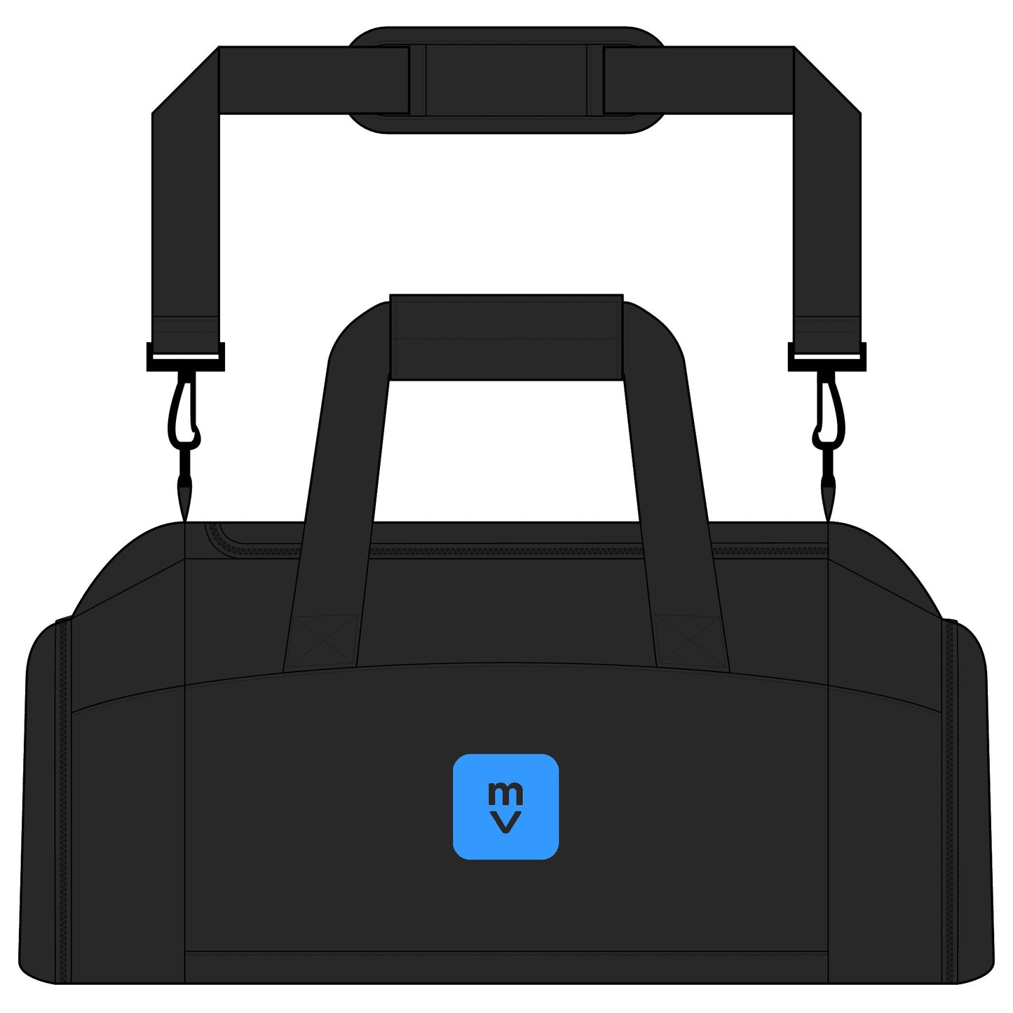 Sample Port & Company Duffel Gym Bag