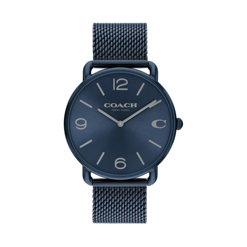 Coach Gents Elliot Watch 41mm, Blue Sunray Dial, Blue Ionic Plated Mesh Bracelet - 14602650.png