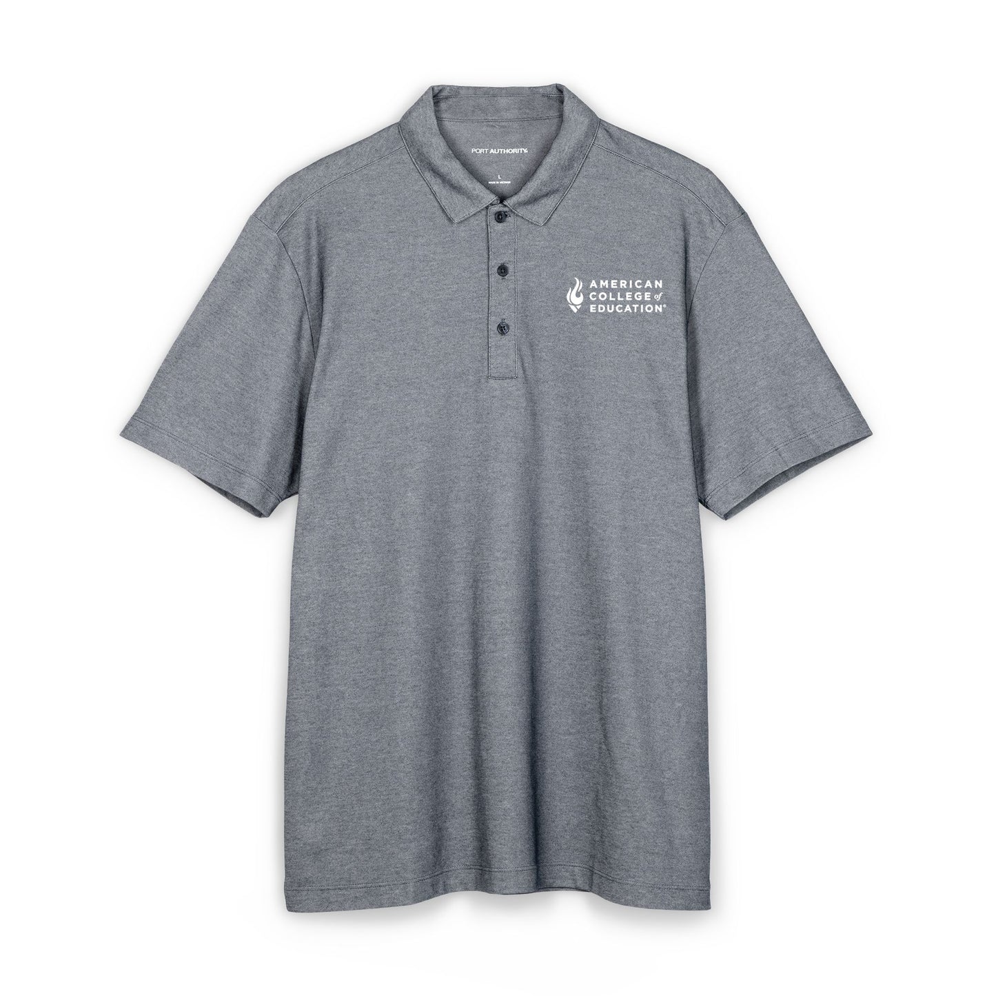 American College of Education Port Authority® Fine Pique Blend Polo