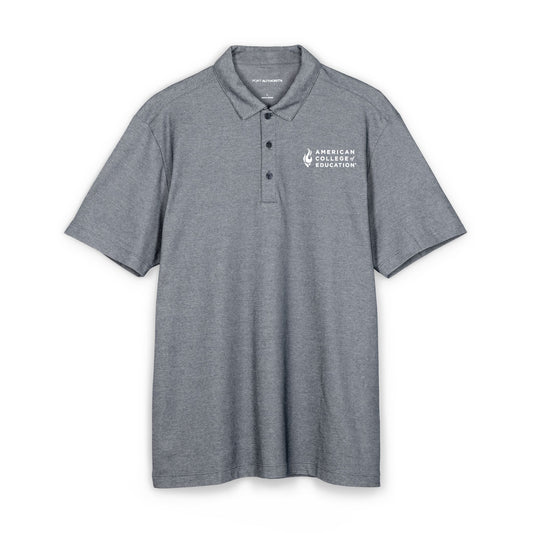 American College of Education Port Authority® Fine Pique Blend Polo