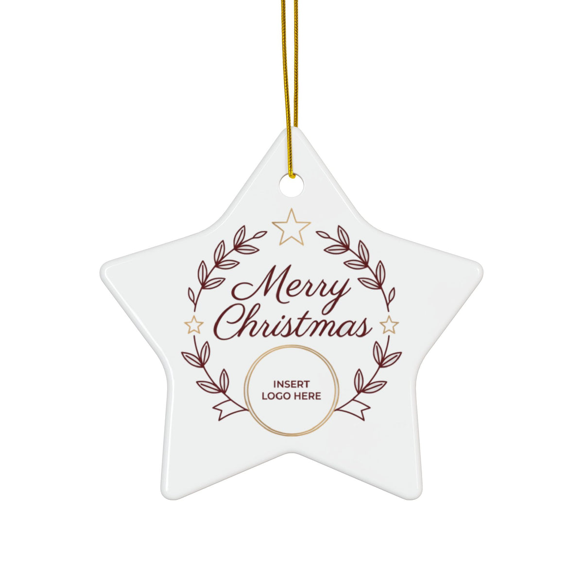 Custom Ceramic Ornaments, 2-Side Print