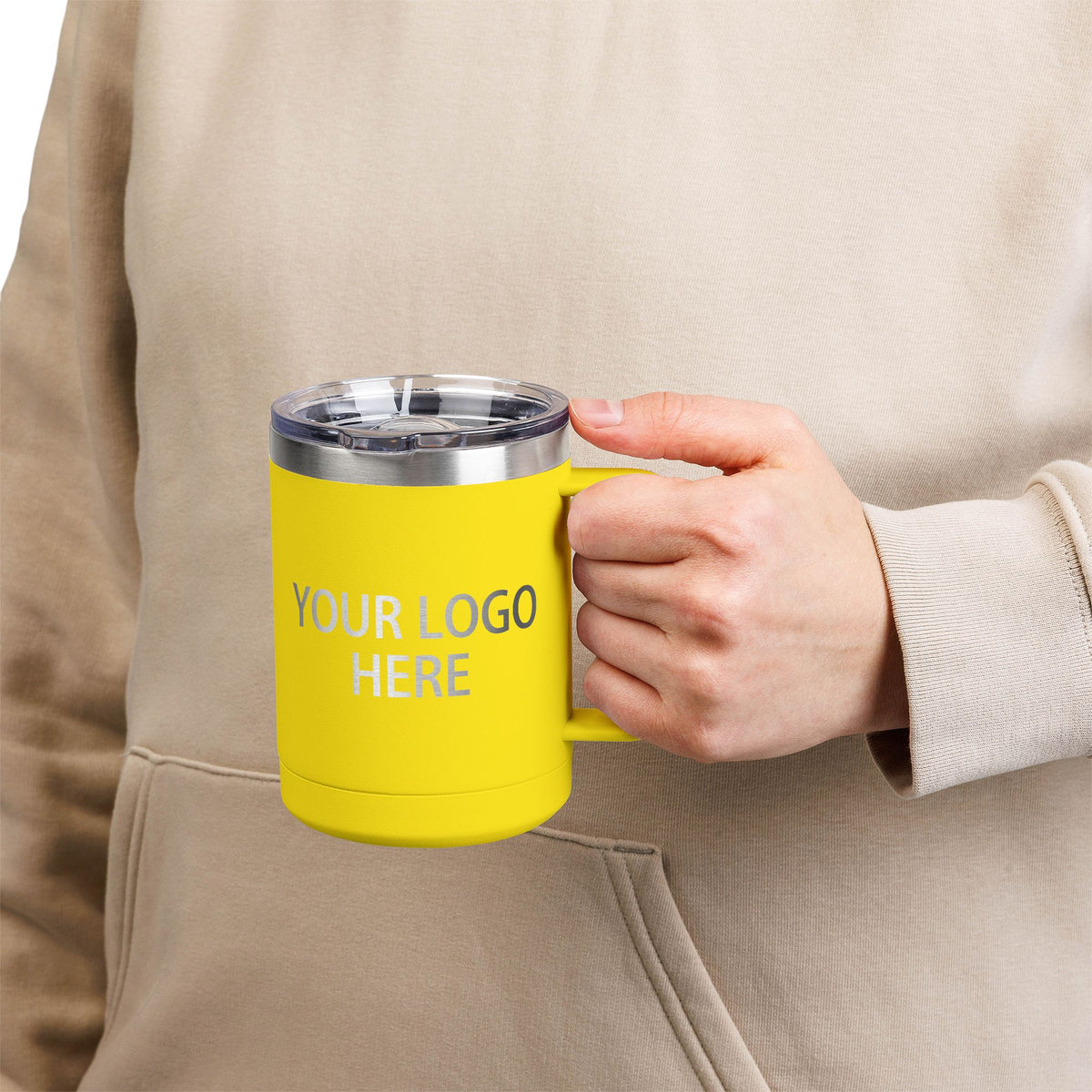 Custom Polar Camel Coffee Mug Tumbler, 15oz