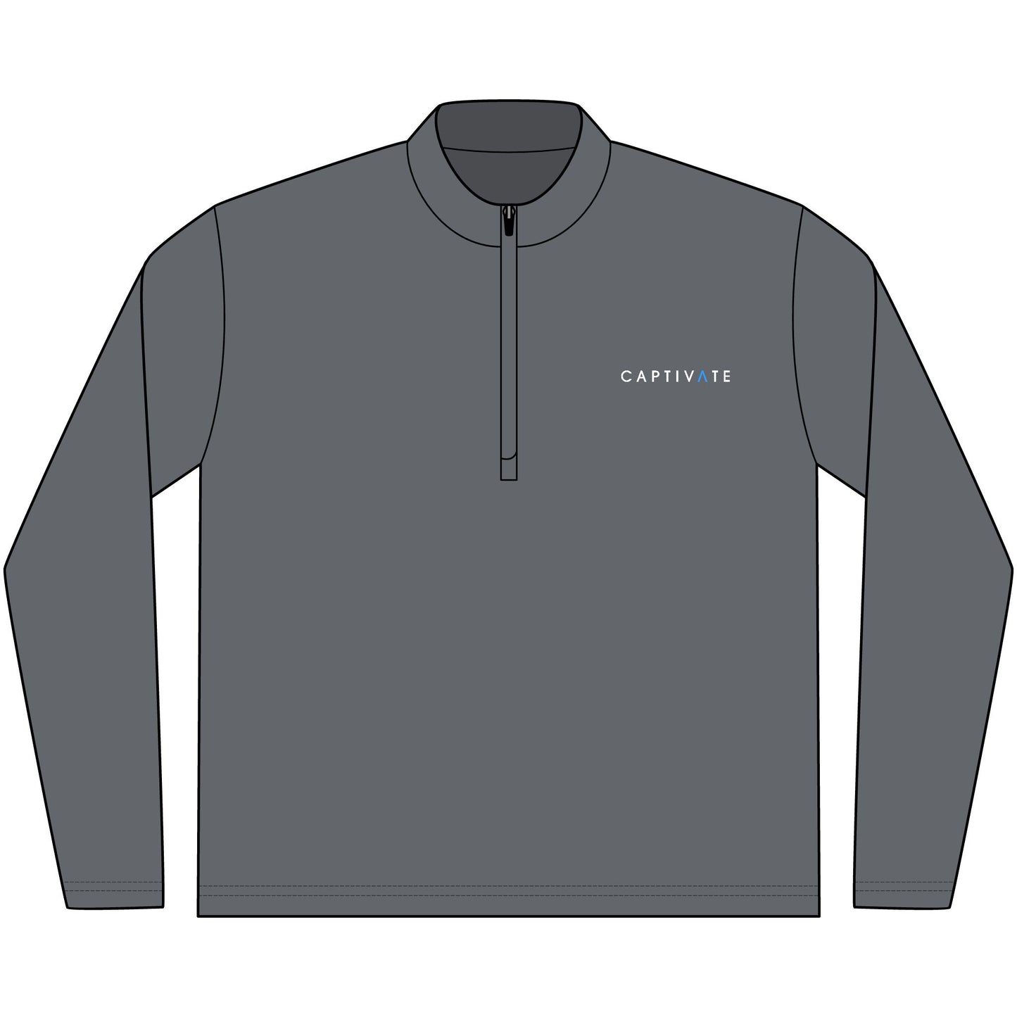 Captivate TravisMathew Men's Embroidered Crestview Quarter-Zip