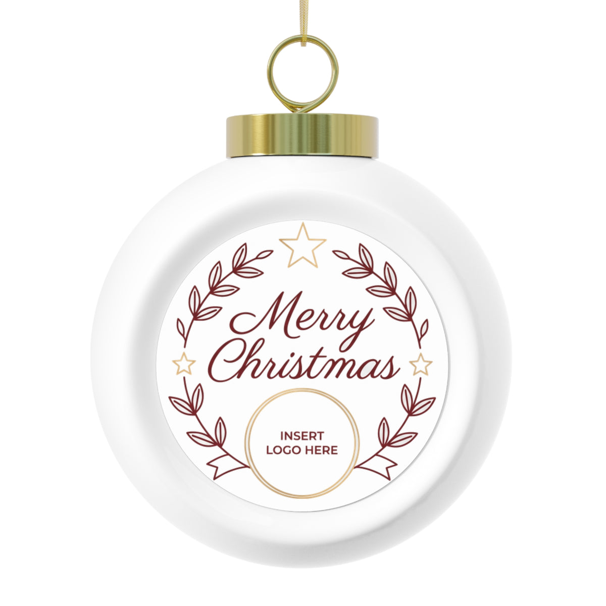 Custom Christmas Ball Ornament