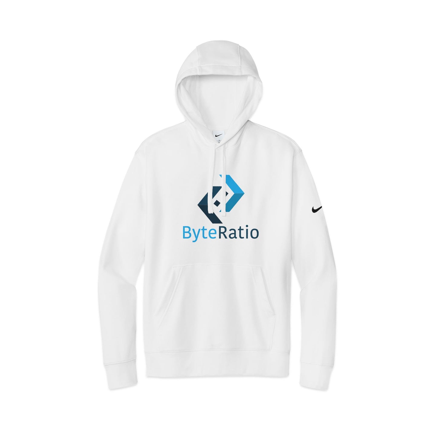 Byte Ratio Nike Club Fleece Sleeve Swoosh Pullover Hoodie