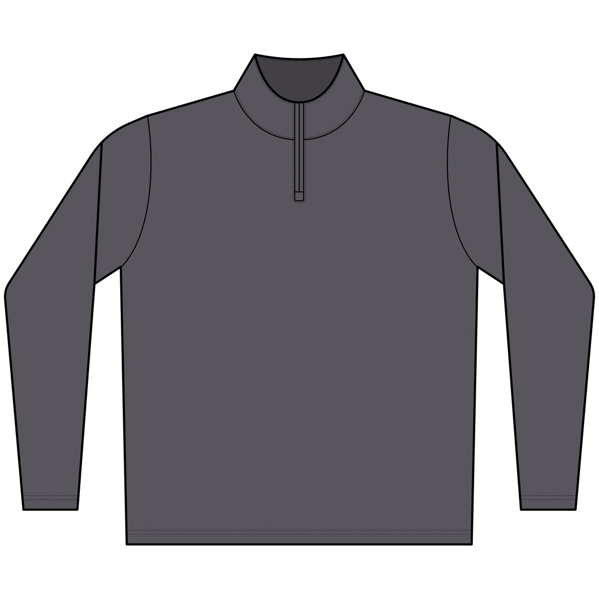 Sample AllPro Men's Pro-Lock Performance Quarter-Zip Pullover