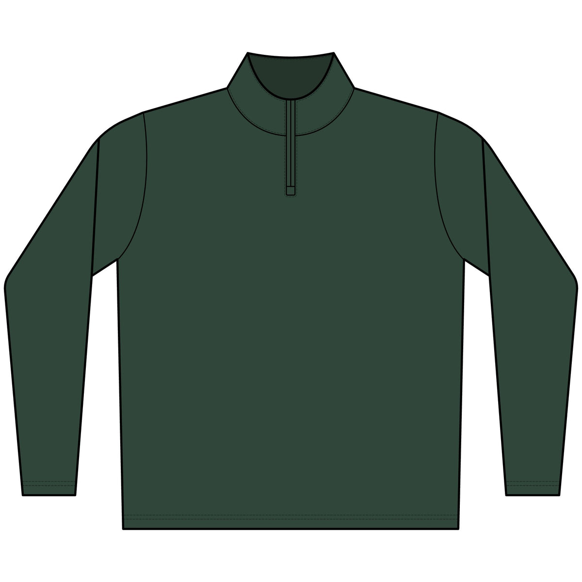 Sample AllPro Men's Pro-Lock Performance Quarter-Zip Pullover