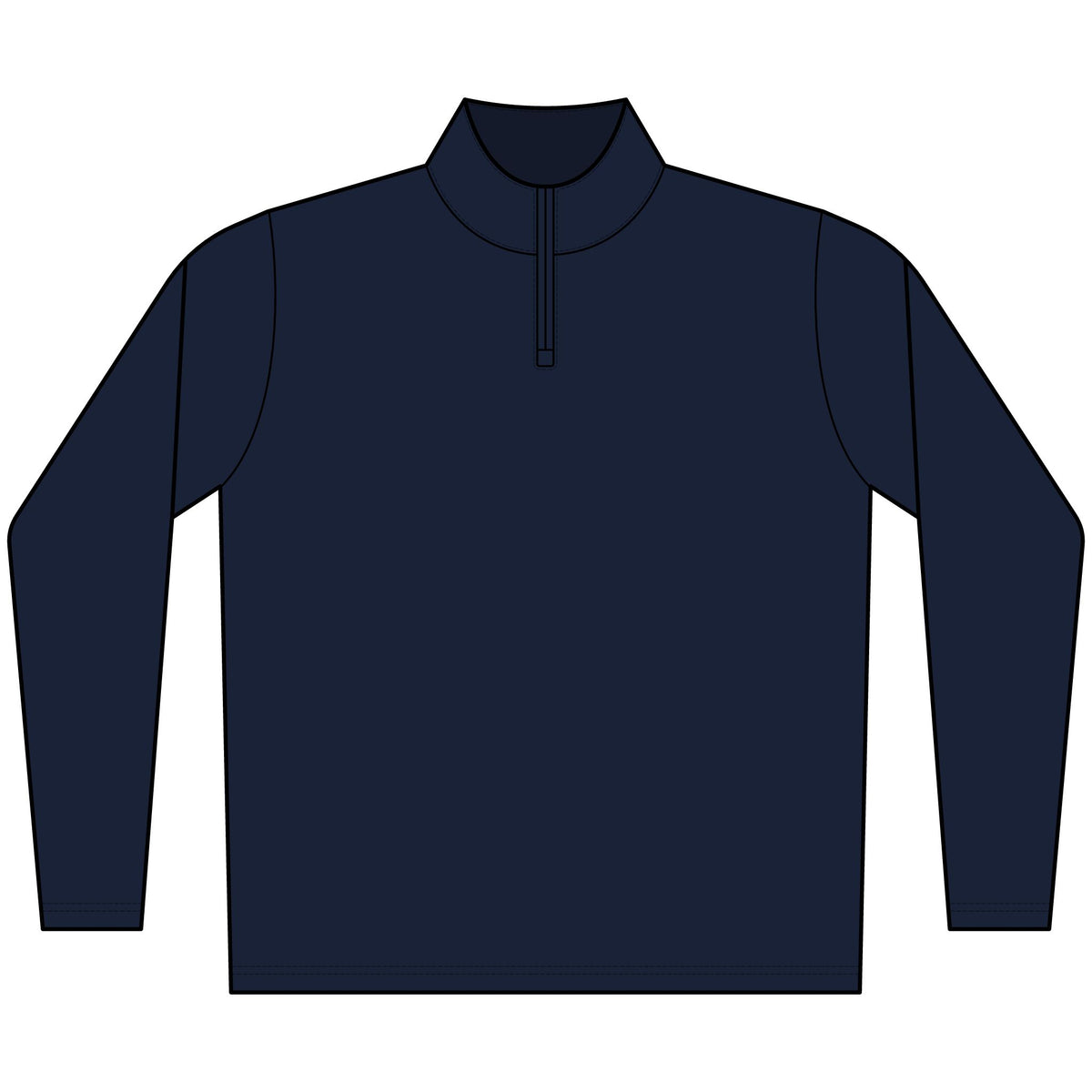Sample AllPro Men's Pro-Lock Performance Quarter-Zip Pullover