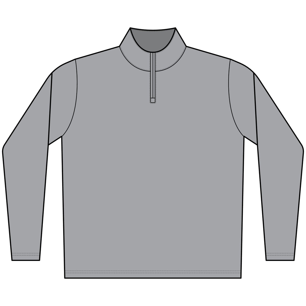 Sample AllPro Men's Pro-Lock Performance Quarter-Zip Pullover
